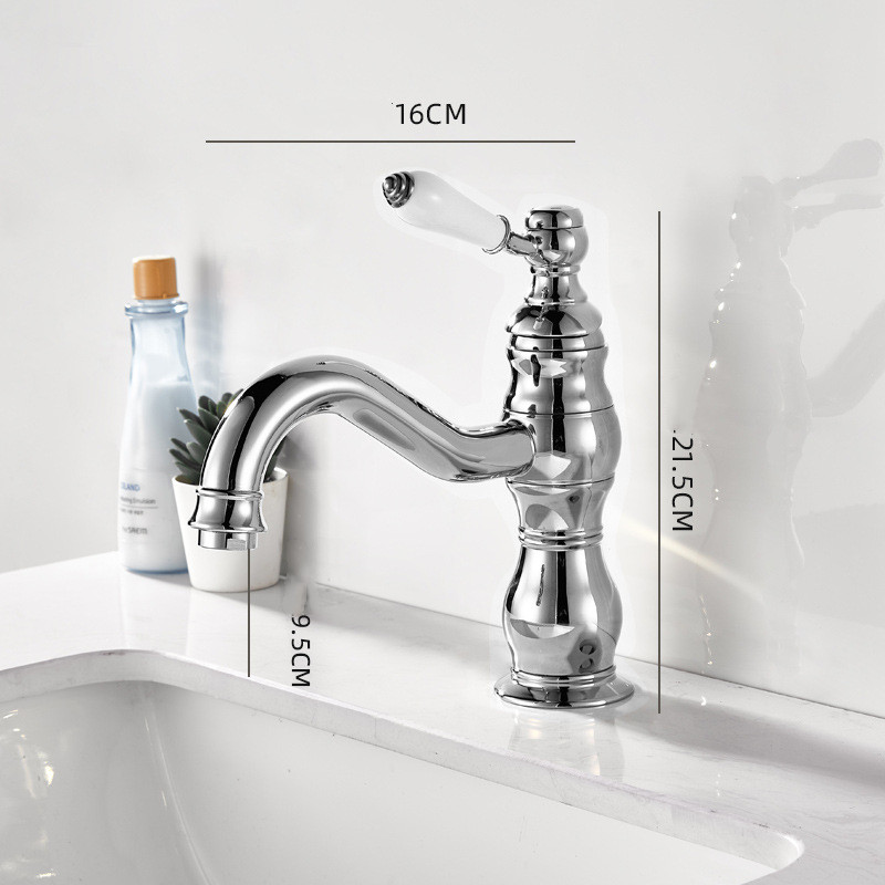 Home Bar Sink - 황동 세면대 수도꼭지 유럽 스타일 욕실