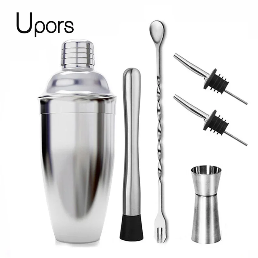 UPORS-스테인레스 스틸 칵테일 셰이커 믹서 와인 마 - Boston Shaker Set 리뷰 및 가격